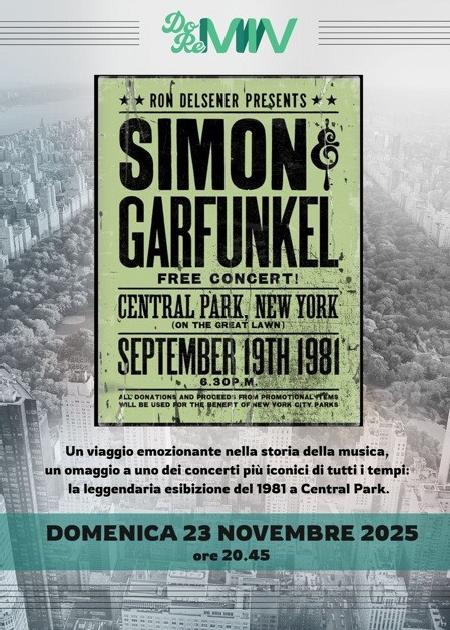 SIMON & GARFUNKEL the concert in central park