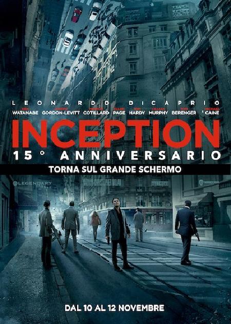 INCEPTION - 15° ANNIVERSARIO