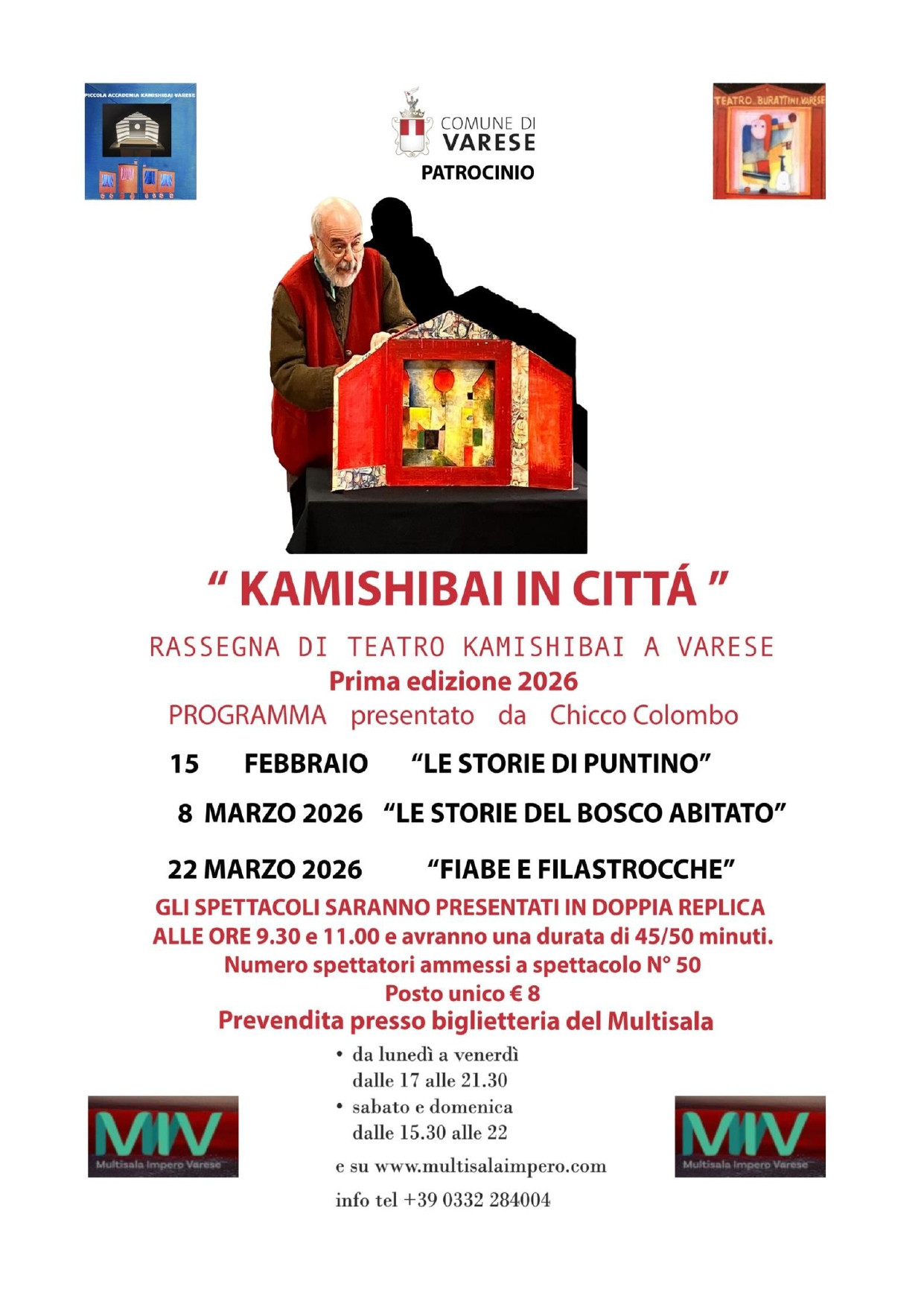 Le storie di puntino - kamishibai in citta' 2026