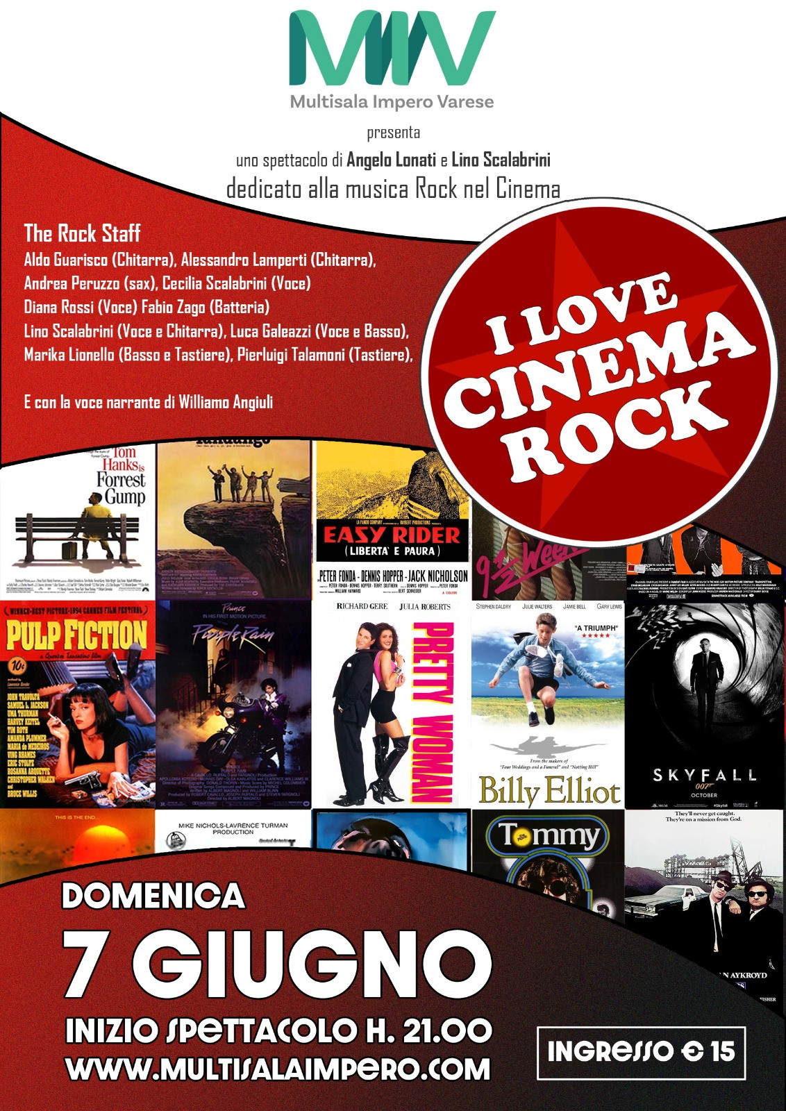 I love cinema rock