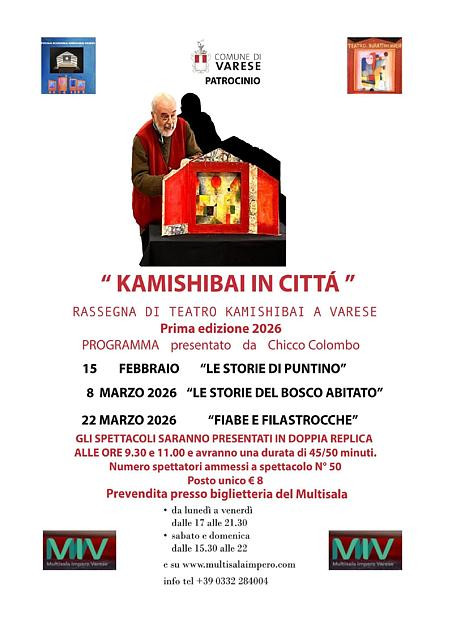 Le storie del bosco abitato - kamishibai in citta' 2026