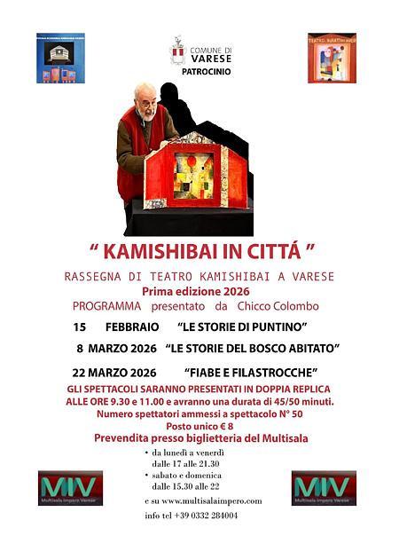 Le storie del bosco abitato - kamishibai in citta' 2026