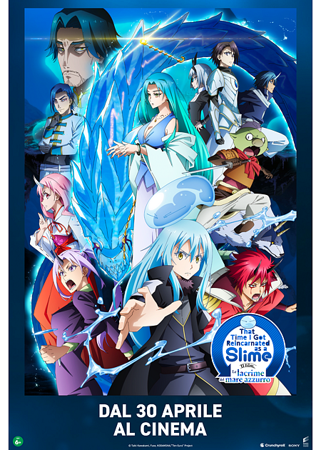 THAT TIME I GOT REINCARNATED AS A SLIME IL FILM: LE LACRIME DEL MARE AZZURRO - V. O.