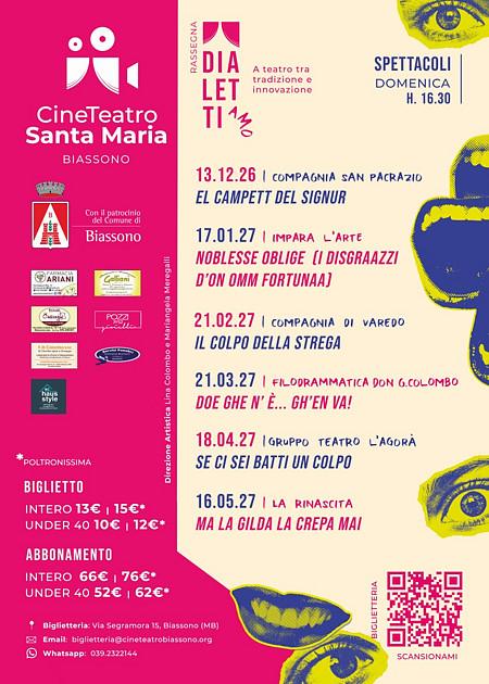Dialettiamo 26/27 (6 spettacoli)