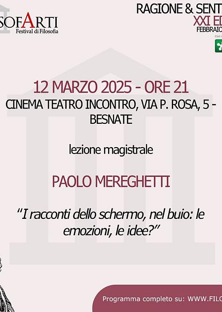  Lezione Magistrale con Paolo Mereghetti