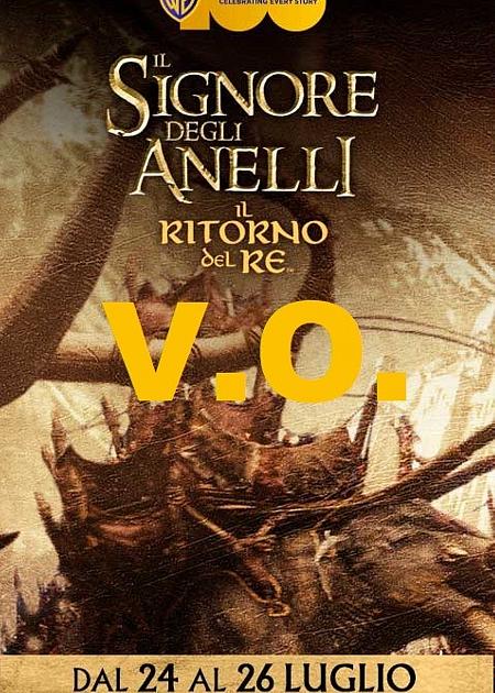 THE LORD OF THE RINGS: THE RETURN OF THE KING - ORIGINAL LANGUAGE