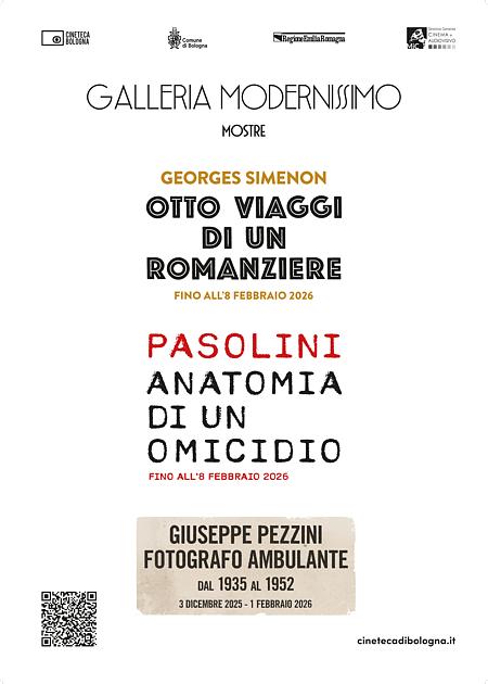 GEORGES SIMENON. OTTO VIAGGI DI UN ROMANZIERE / PASOLINI. ANATOMIA DI UN OMICIDIO