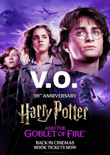 HARRY POTTER AND THE GOBLET OF FIRE - 20th ANNIVERSARY - ORIGINAL LANGUAGE