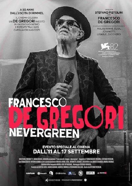FRANCESCO DE GREGORI: NEVERGREEN
