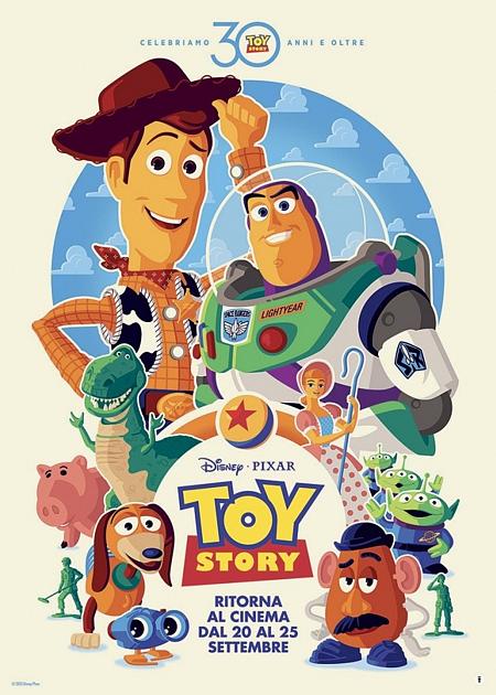 TOY STORY RE-RELEASE 30° ANNIVERSARIO