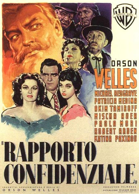 RAPPORTO CONFIDENZIALE (MR. ARKADIN)
