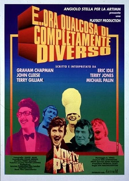 E ORA QUALCOSA DI COMPLETAMENTE DIVERSO