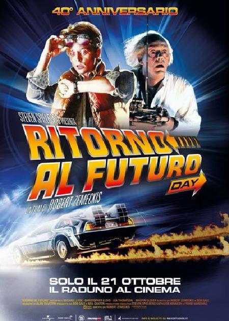 RITORNO AL FUTURO DAY - 40ESIMO ANNIVERSARIO