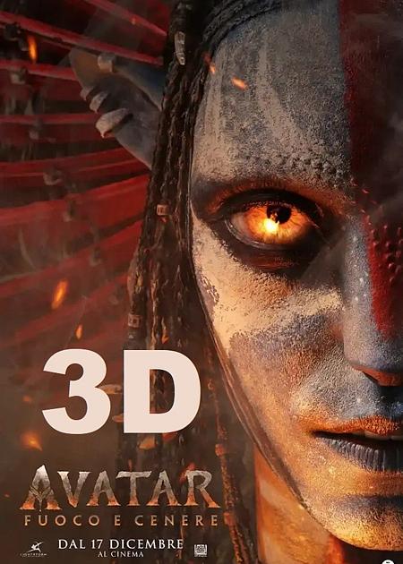 AVATAR: FUOCO E CENERE - 3D LASER