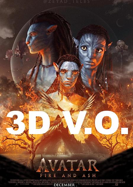AVATAR: FUOCO E CENERE (AVATAR: FIRE AND ASH) - 3D V. O.