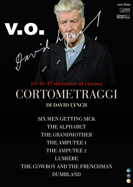 CORTOMETRAGGI DI DAVID LYNCH - ORIGINAL LANGUAGE