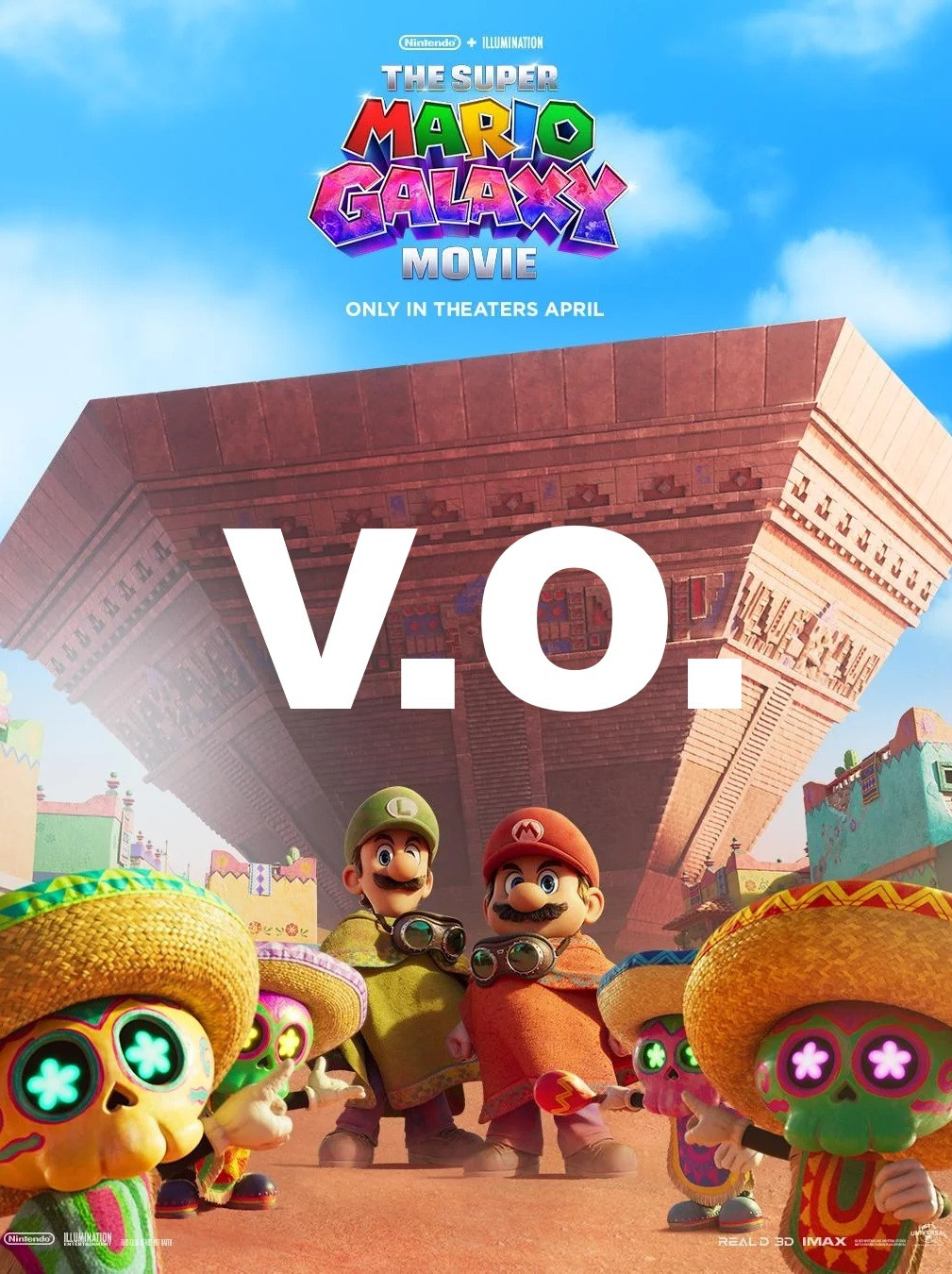 The super mario galaxy movie - original language poster