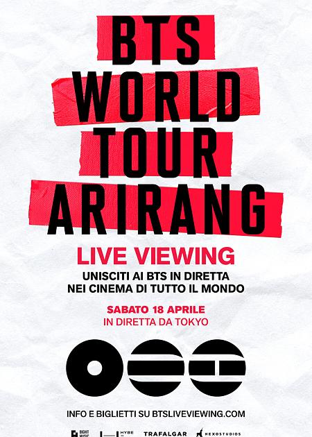 BTS WORLD TOUR ‘ARIRANG’ A TOKYO: LIVE VIEWING - ORIGINAL LANGUAGE
