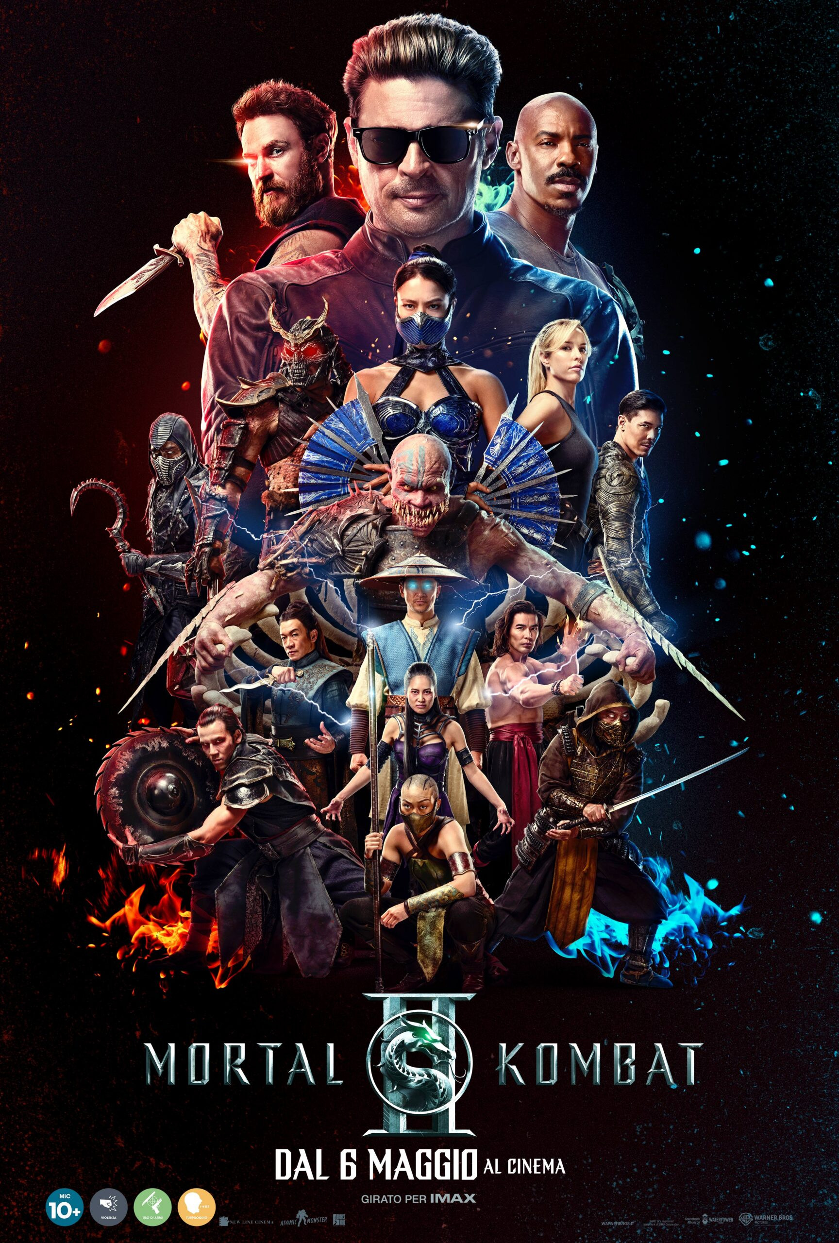 Mortal kombat ii poster