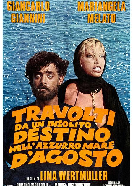 TRAVOLTI DA UN INSOLITO DESTINO NELL'AZZURRO MARE D'AGOSTO (SWEPT AWAY)