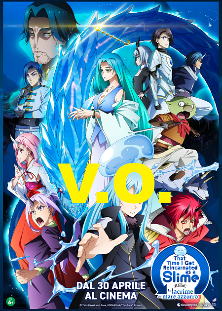 THAT TIME I GOT REINCARNATED AS A SLIME IL FILM: LE LACRIME DEL MARE AZZURRO - ORIGINAL LANGUAGE