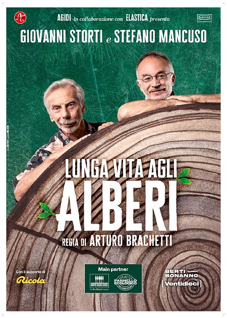 Giovanni Storti e Stefano Mancuso in “ LUNGA VITA AGLI ALBERI “