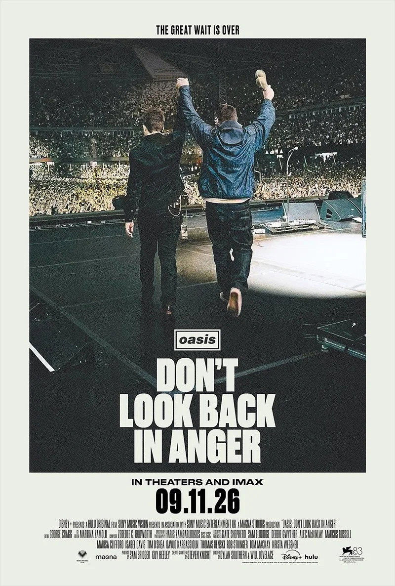 Locandina de Oasis: don't look back in anger - v. o.