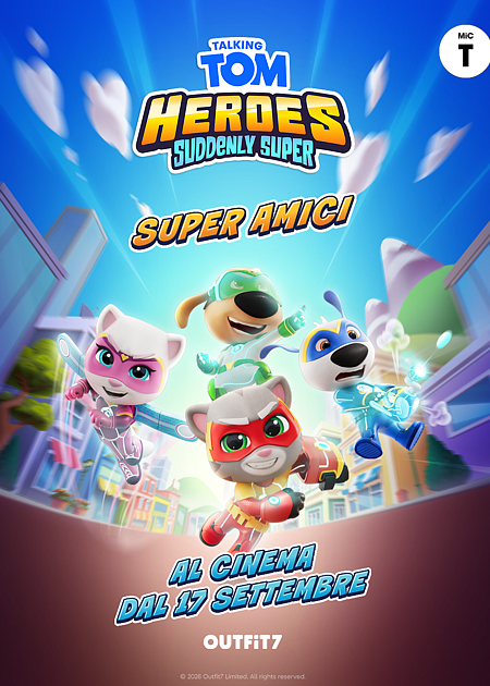 TALKING TOM HEROES SUPER AMICI AL CINEMA