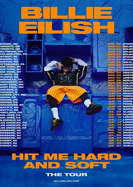 BILLIE EILISH - HIT ME HARD AND SOFT: THE TOUR - V. O.